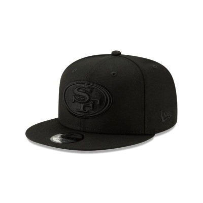 Sapca New Era San Francisco 49ers NFL Basic Black On Black 9FIFTY Snapback - Negrii